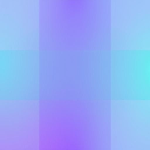 Create an image of a square grid pattern featuring alternating shades of green and purple with a smooth gradient transition between colors, captured using a DSLR camera at f/5.6 aperture, 1/125 shutter speed, ISO 100, with a top-down view and high-resolution settings for enhanced clarity.