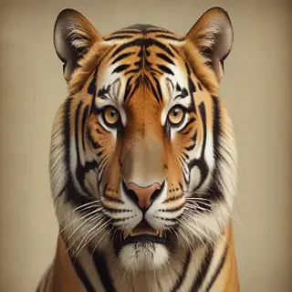 vintage tiger
