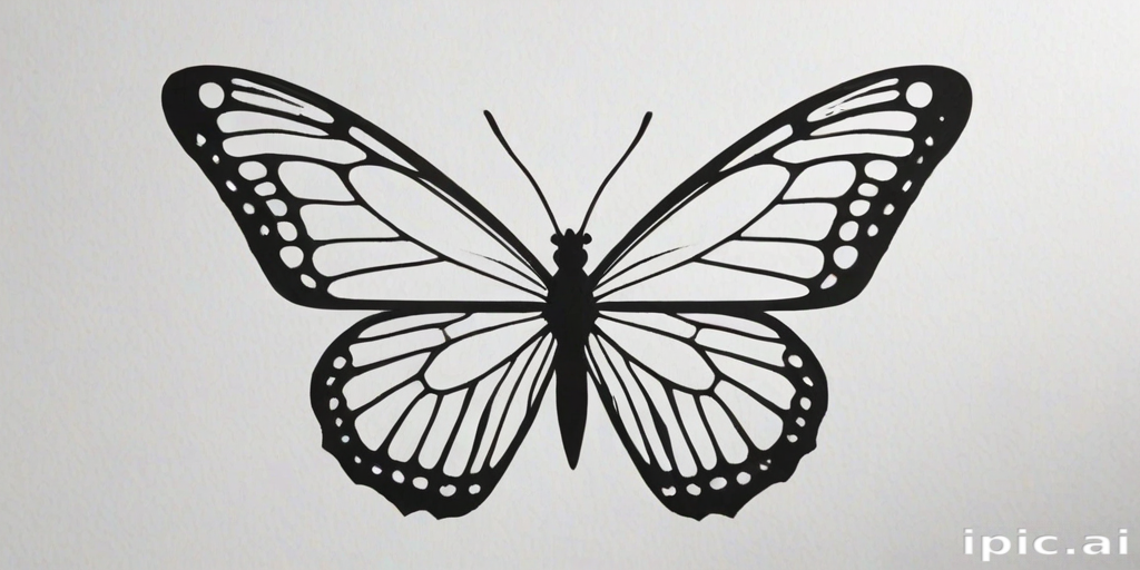 butterfly outline