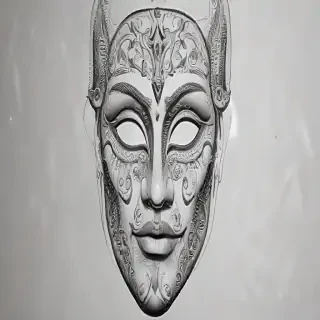 mask drawing
