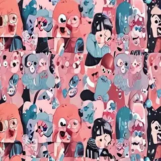 aesthetic wallpaper cartoon