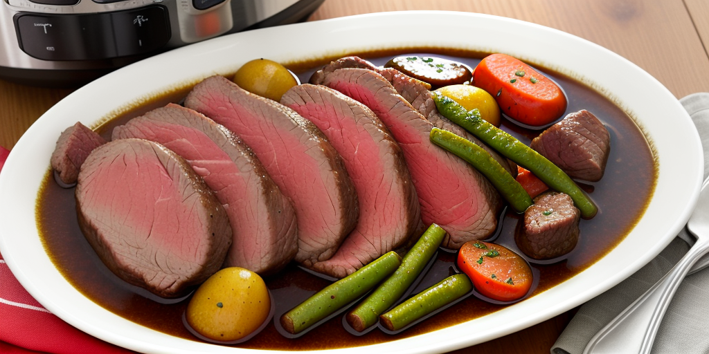 recipe for sirloin tip roast crock pot