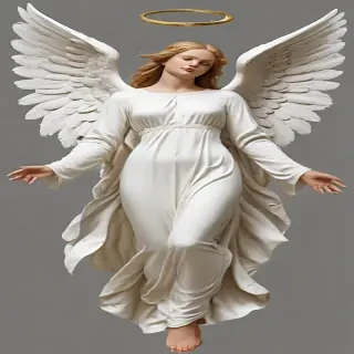 clipart of angels with wings