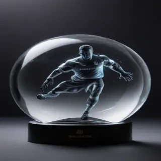 transparent football
