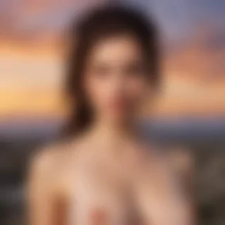 background hot chick