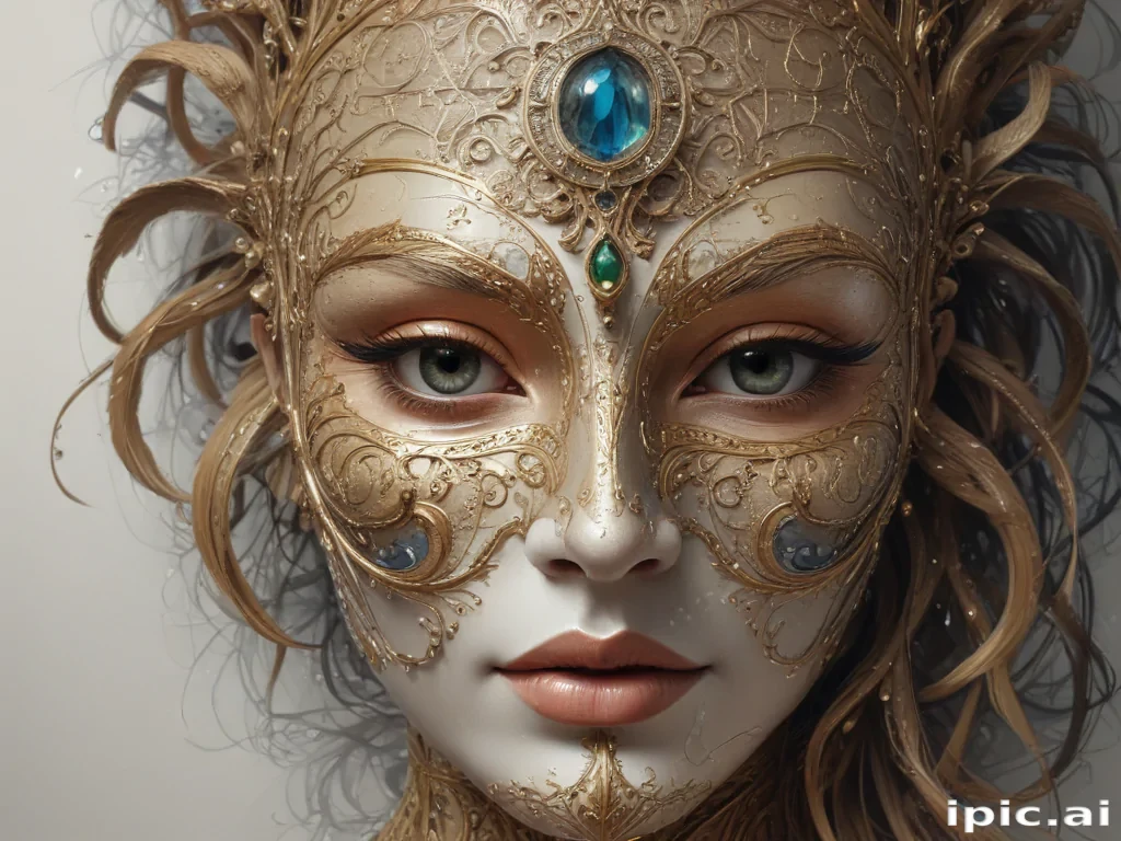 mask drawing