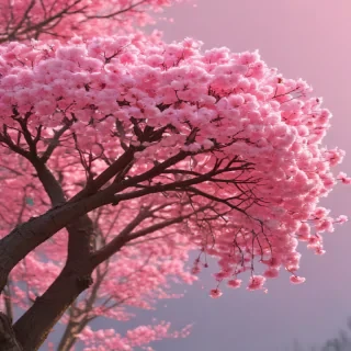 pink happy new year 2024