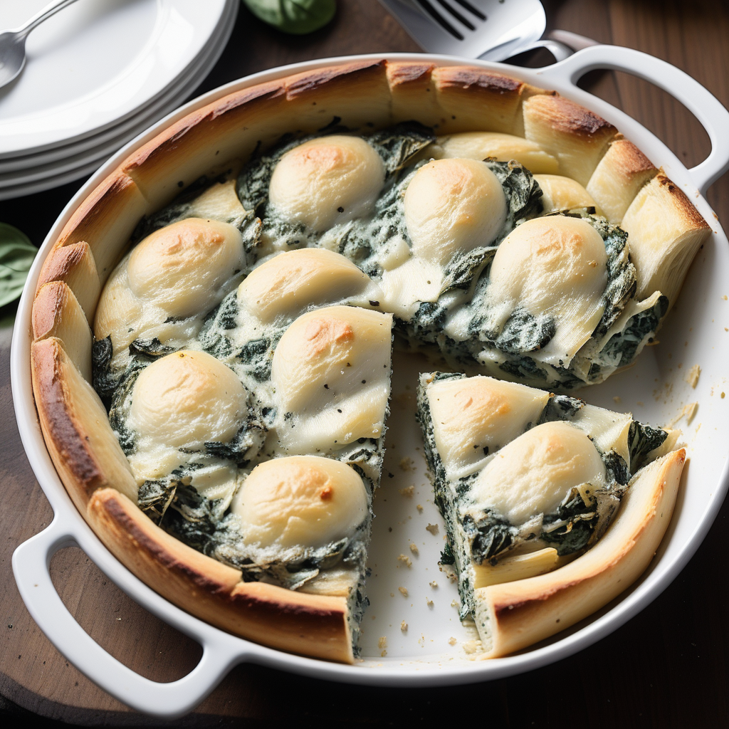 spinach & artichoke al forno