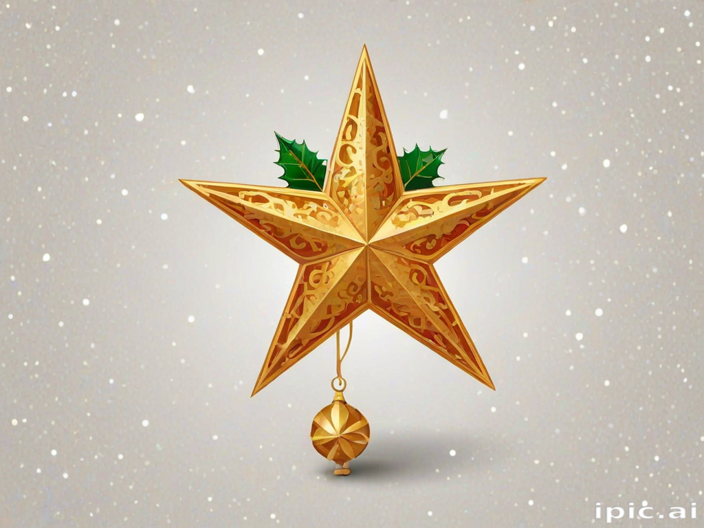 christmas star clipart