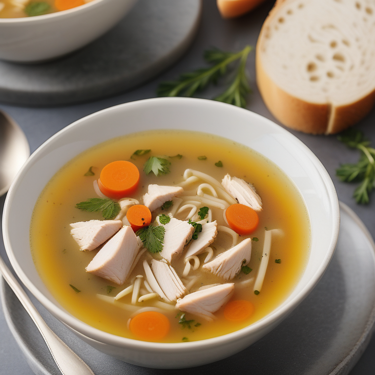 what to serve with chicken soup