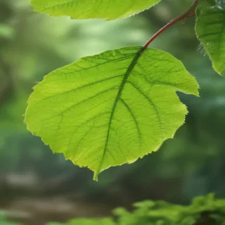 leaf background green