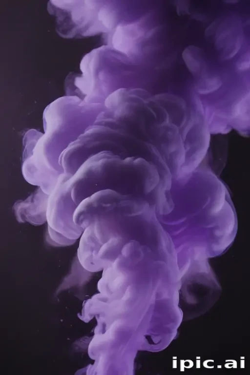 purple smoke png