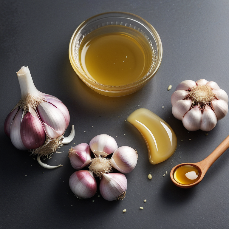 garlic and honey and ginger