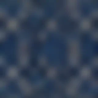 blue pattern background
