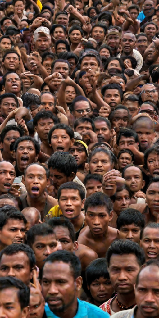 crowded png