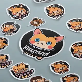 stickers mockup