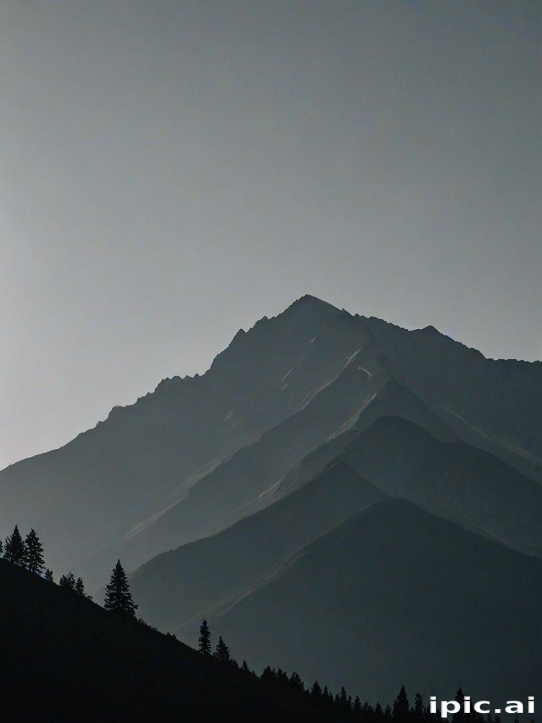mountain silhouette