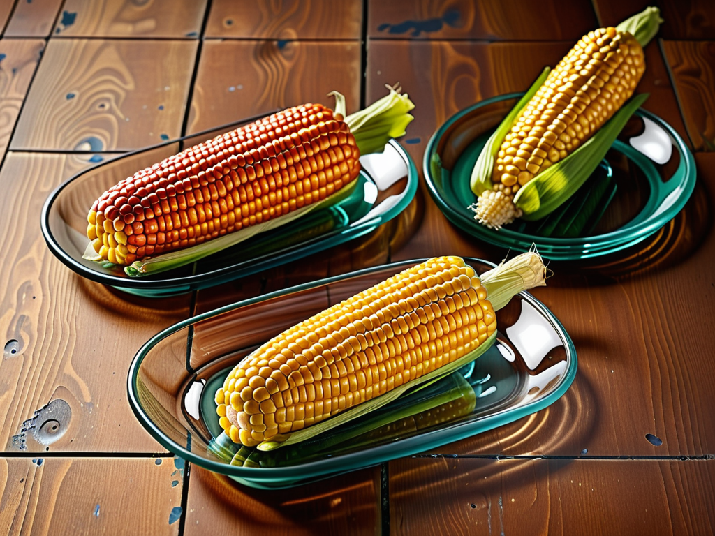 corn on the cob glass dishes