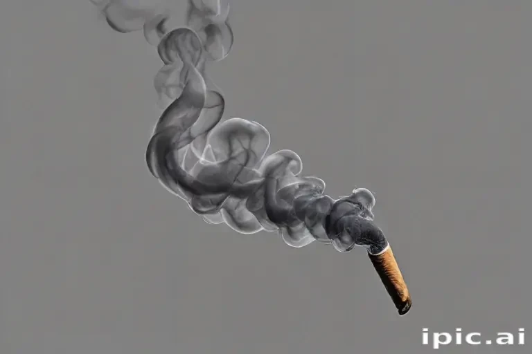 smoke no background