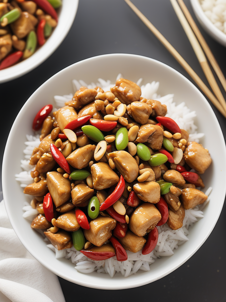 recipe for kung pao chicken panda express