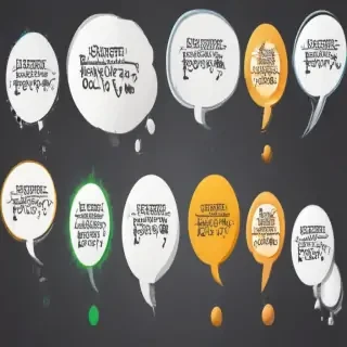 speech bubble clip art