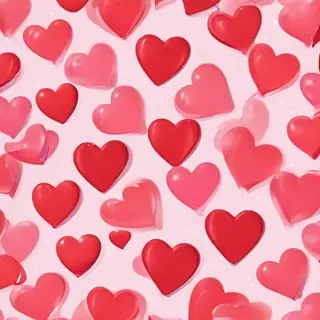 heart background aesthetic