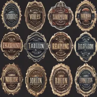 vintage stickers png