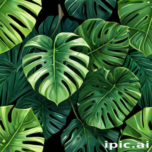 monstera background