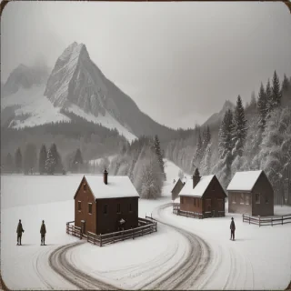 vintage winter images