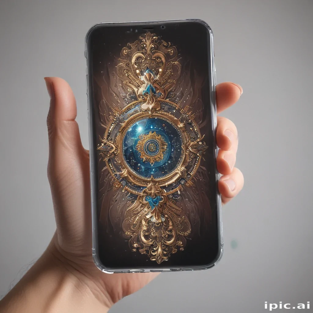 phone in hand png
