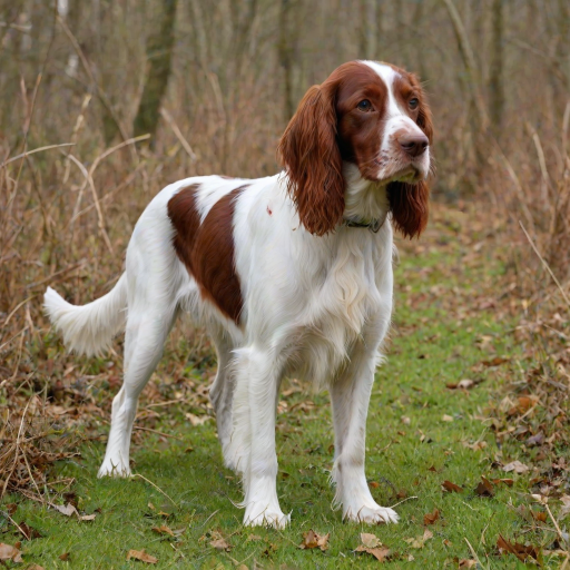 irish red and white setter