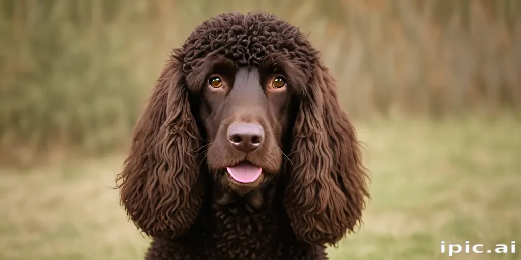 irish water spaniel
