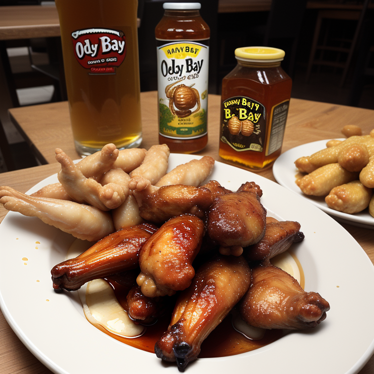 old bay and honey wings