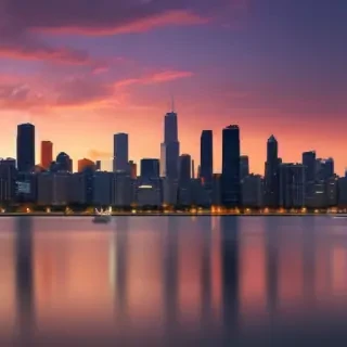 chicago skyline png