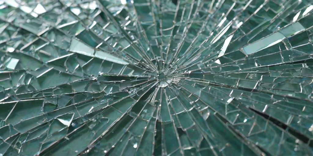 broken glass texture