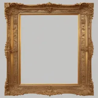 gold frame png transparent