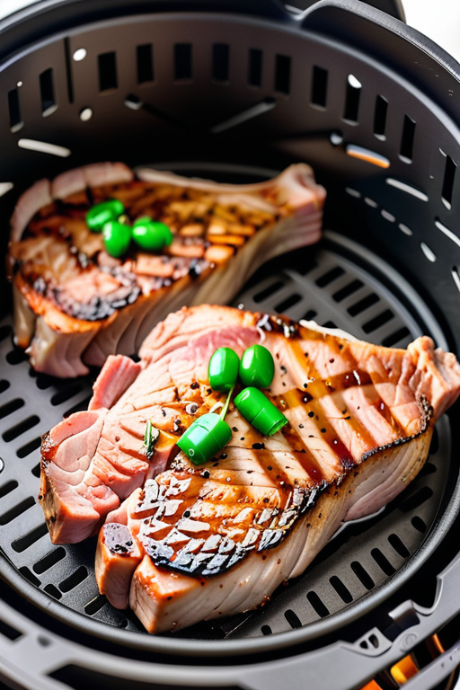 thin cut pork chops in air fryer