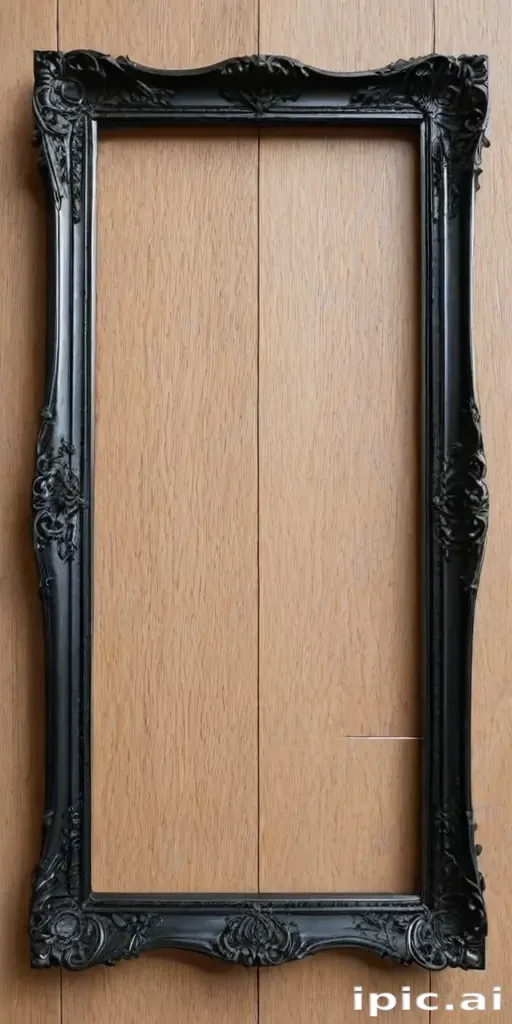 black frame transparent