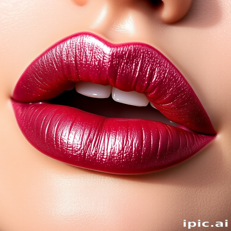 Mesmerizing Metallic Mauve lip shade boasting a shimmering effect, lightweight feel, and multidimensional color, perfect for creating eye-catching and unique makeup looks