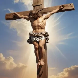 jesus on the cross clipart