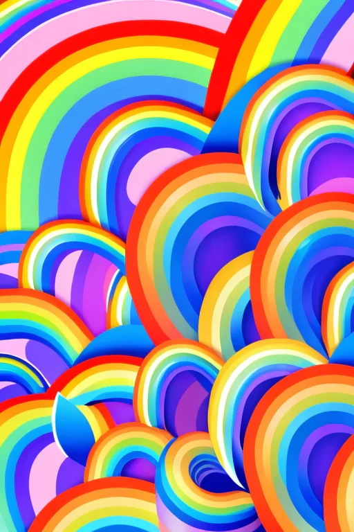 rainbow zoom backgrounds