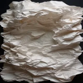 crumpled paper overlay