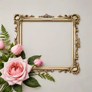 floral frame