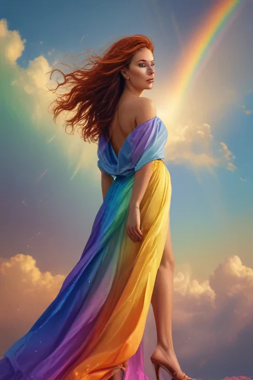 rainbow backround
