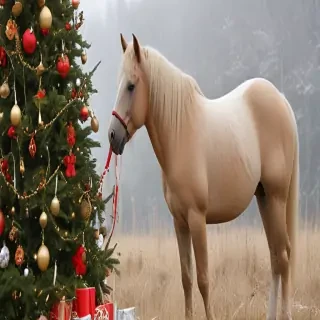 merry christmas horse images