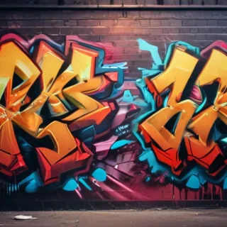 graffiti art background