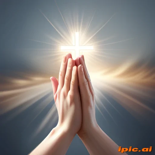 prayer hands transparent background