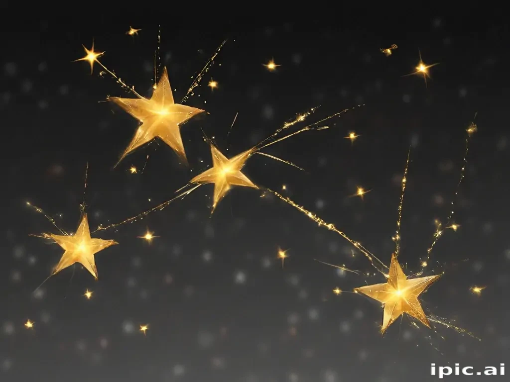sparkling stars png