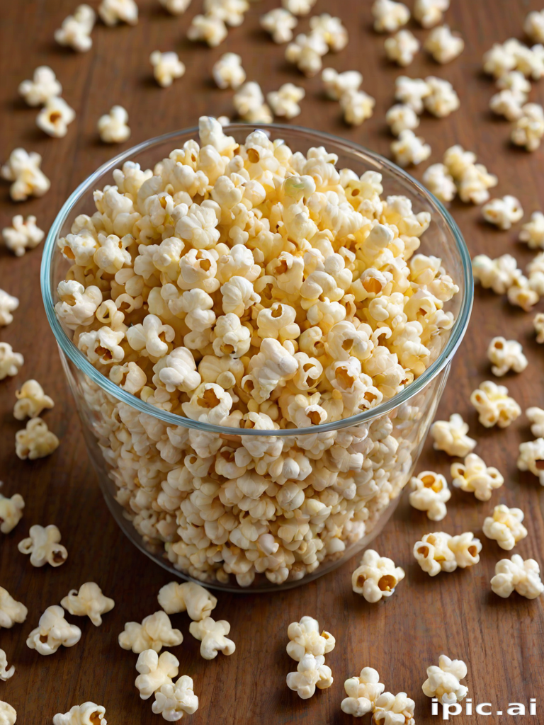 transparent popcorn
