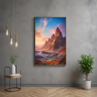 wall art mockup free